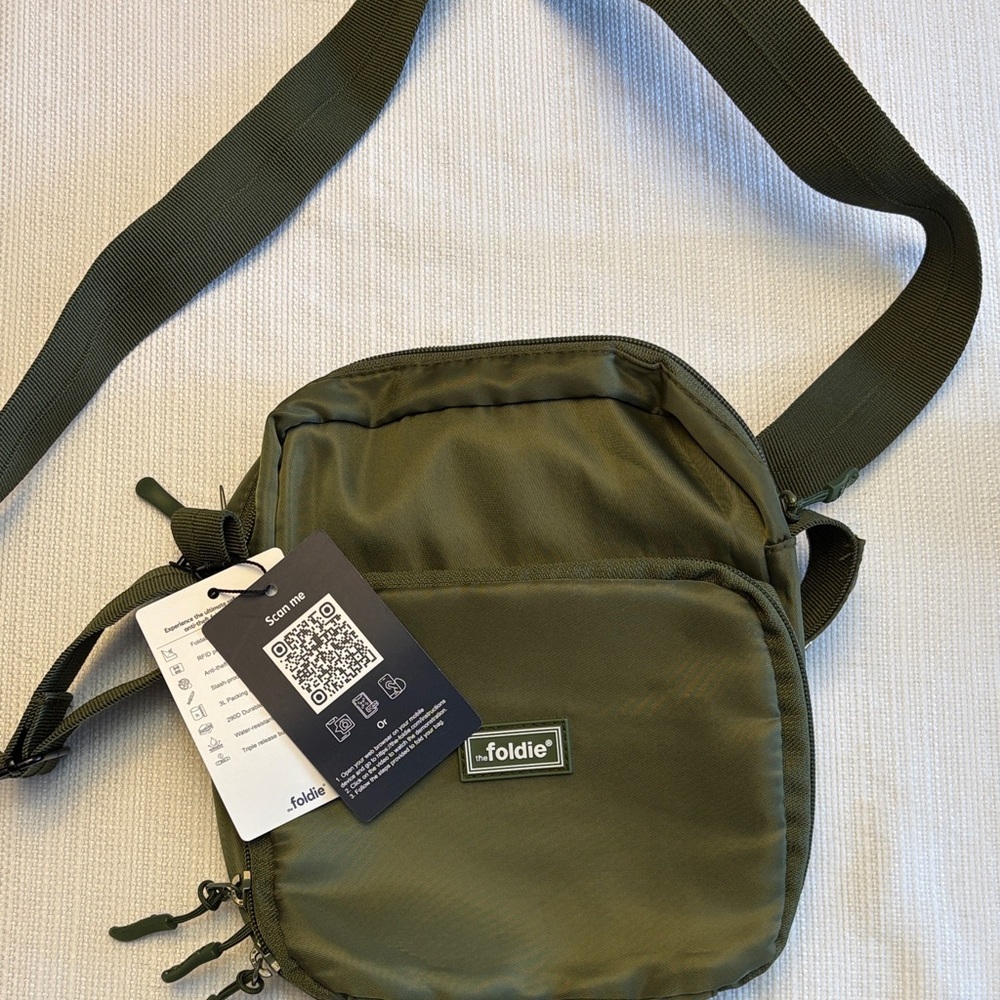 Olive Green Crossbody Bag